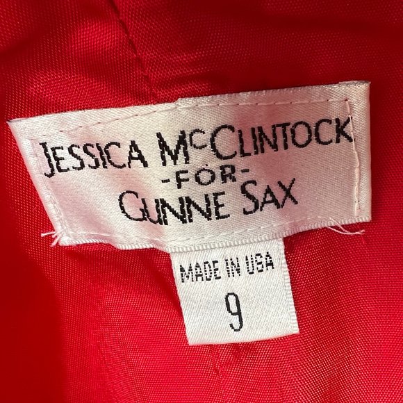 Gunne Sax Strapless Lace Up Corset Mermaid Maxi Dress Prom Formal Wedding Guest - Picture 3 of 6